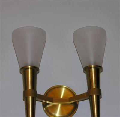 Jean Perzel French 1950 s Wall sconces by Perzel