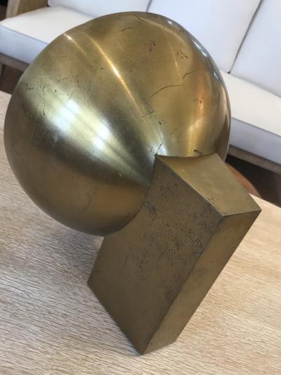 Jean Perzel Jean Perzel Pair of Gold Sconces in Vintage Condition