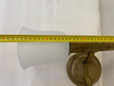 Jean Perzel Jean Perzel model 909 Known As flambeau 1950 Signed Sconces Pair