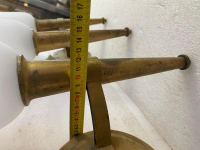 Jean Perzel Jean Perzel model 909 Known As flambeau 1950 Signed Sconces Pair