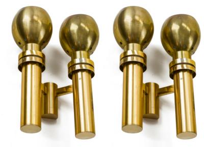 Jean Perzel Jean Perzel pair of gold sconces