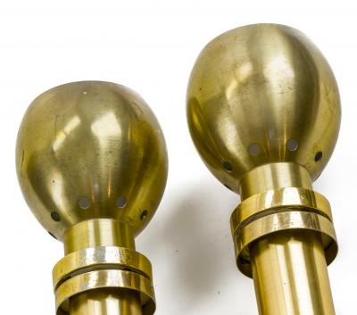 Jean Perzel Jean Perzel pair of gold sconces