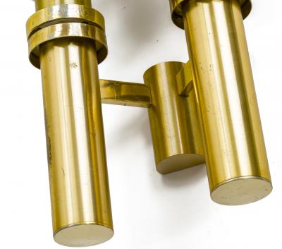 Jean Perzel Jean Perzel pair of gold sconces