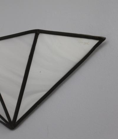 Jean Perzel Rare Pair of French 1920s Wall Lights by Jean Perzel