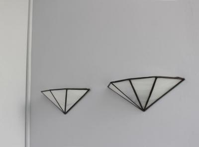 Jean Perzel Rare Pair of French 1920s Wall Lights by Jean Perzel