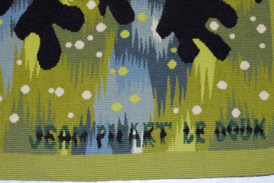 Jean Picart Le Doux Mid Century Tapestry Signed Jean Picart Le Doux 55 x 69 