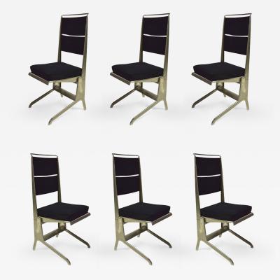 Jean Prouv 6 Folding Chairs Designed by Jean Prouv Edited by Tecta 1983
