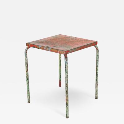 Jean Prouv Distressed Cafe Table