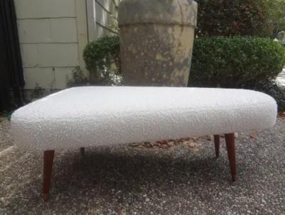 Jean Prouv French Mid Century Modern Andr Arbus Style Triangular Bench
