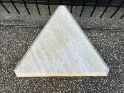 Jean Prouv French Modern Iron And Travertine Table Inspired By Gilbert Poillerat