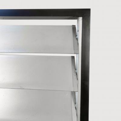 Jean Prouv French Modernist Louvred Glass Screen circa 1950