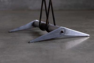 Jean Prouv Gu ridon A rodrome Table by Jean Prouv France circa 1950s