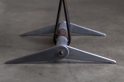 Jean Prouv Gu ridon A rodrome Table by Jean Prouv France circa 1950s