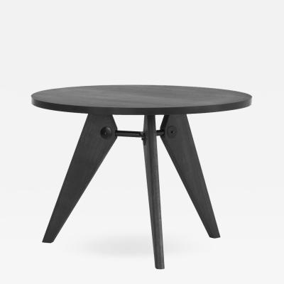 Jean Prouv Jean Prouv Gu ridon Dining Table in Smoked Oak for Vitra