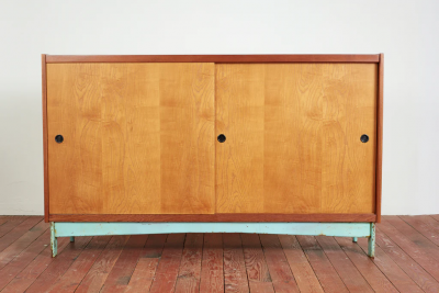 Jean Prouv MASSIVE JEAN PROUVE STYLE CABINET