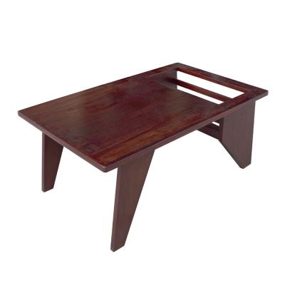 Jean Prouv Modernist coffee table with magazine newspaper rack