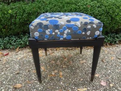 Jean Prouv Pair of French Louis XVI Style Ottomans After Jansen