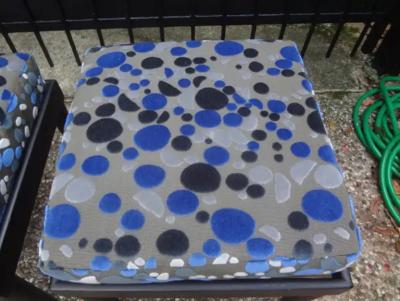 Jean Prouv Pair of French Louis XVI Style Ottomans After Jansen