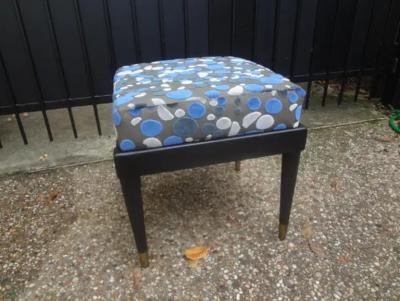 Jean Prouv Pair of French Louis XVI Style Ottomans After Jansen