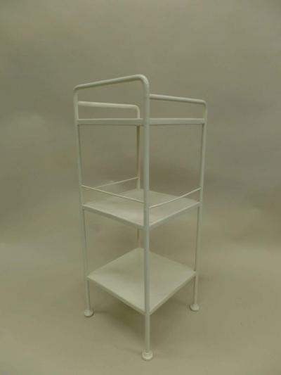 Jean Prouv Pair of French Mid Century Modern Side Tables or Nightstands by Jean Prouve