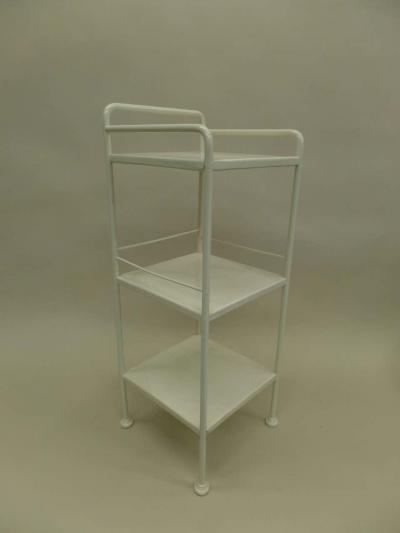 Jean Prouv Pair of French Mid Century Modern Side Tables or Nightstands by Jean Prouve