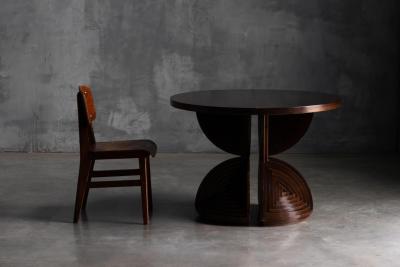 Jean Prouv Rare Chair Tout Bois Attributed to Jean Prouv France 1941