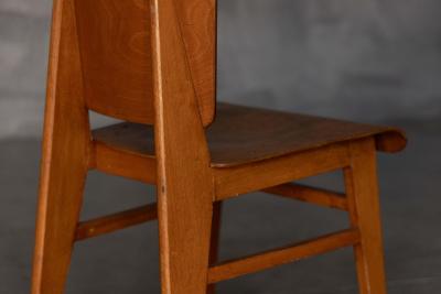 Jean Prouv Tout Bois Chairs by Jean Prouv France 1941