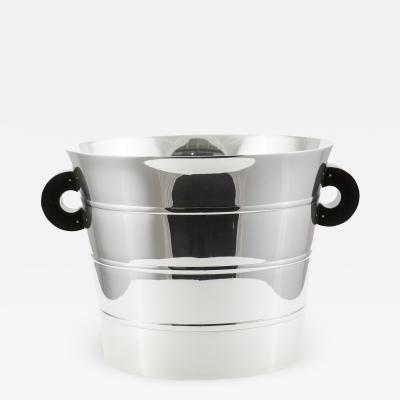 Jean Puiforcat Handmade champagne cooler in sterling silver