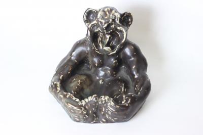 Jean Ren Gauguin Jean Ren Gauguin Bing and Grondahl ceramic of a Troll 1940 Denmark