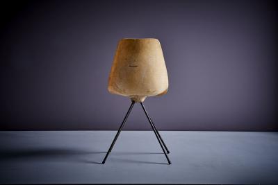 Jean Ren Picard Jean Ren Picard for S E T A Fiberglass Chair France 1950s