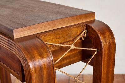 Jean Roy re 1930s Italian Console Stool