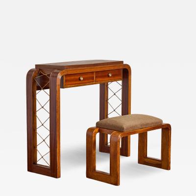 Jean Roy re 1930s Italian Console Stool