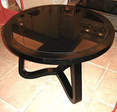 Jean Roy re 1950s tripod Coffee Table by Jean Roy re