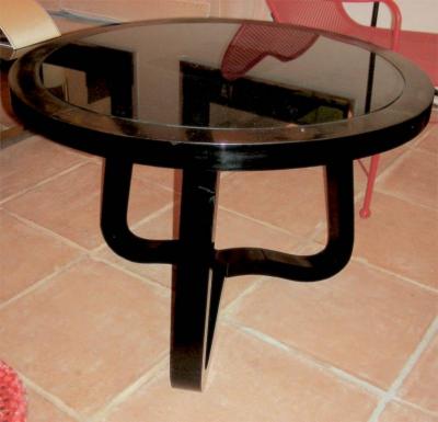 Jean Roy re 1950s tripod Coffee Table by Jean Roy re