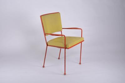 Jean Roy re Croisillon Chair Jean Royere From the Lefort collection