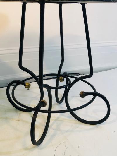 Jean Roy re Exceptional Pair of Side Tables in the Manner of Jean Royere