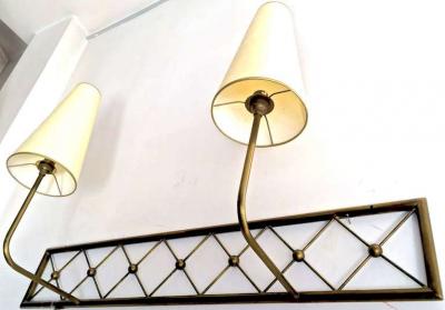Jean Roy re Jean Roy re Genuine Two Light Pair of Sconces Model Tour Eiffel 