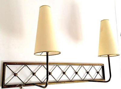 Jean Roy re Jean Roy re Genuine Two Light Pair of Sconces Model Tour Eiffel 