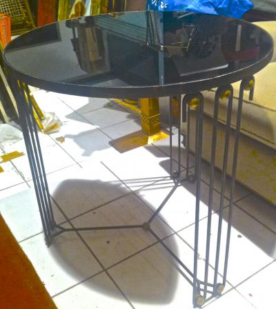 Jean Roy re Jean Roy re Genuine documented model Ondulation coffee table