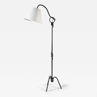 Jean Roy re Jean Roy re Style Mid Century Adjustable Iron Floor Lamp
