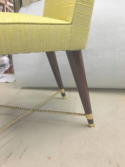 Jean Roy re Jean Royere Documented Exceptional Set of Chicest Eight Dining Chairs