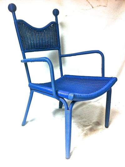 Jean Roy re Jean Royere Unique Documented Personal Armchair from his House in Brittany