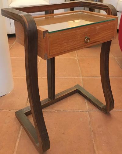 Jean Roy re Jean Royere documented Makassar and lemon tree side table