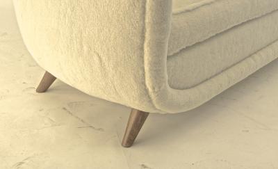 Jean Roy re Jean Royere documented rare model Elephanteau couch