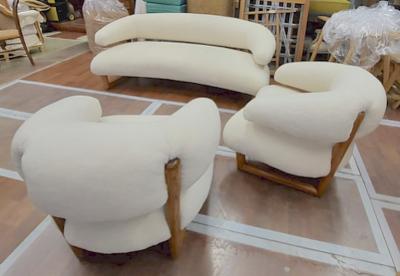 Jean Roy re Jean Royere exceptional rarest model sculpture set in genuine condition