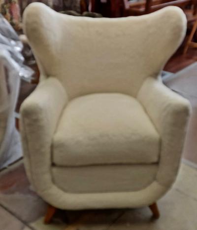 Jean Roy re Jean Royere one documented genuine Petit Elephanteau lounge chair