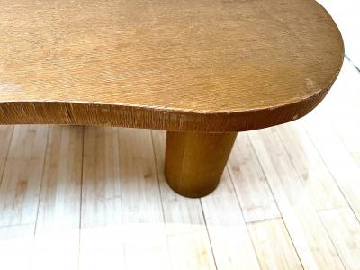 Jean Roy re Jean Royere rarest documented model Flaque coffee table in vintage condition