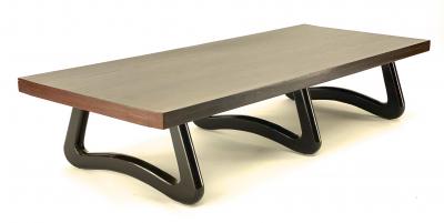Jean Roy re Jean Royere style base longest American coffee table