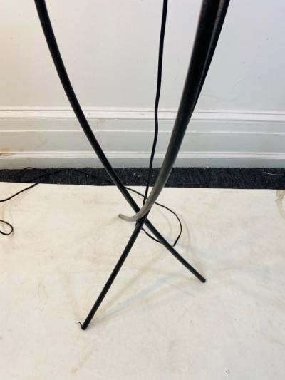 Jean Roy re MID CENTURY JEAN ROYERE STYLE CAGE FORM FLOOR LAMP