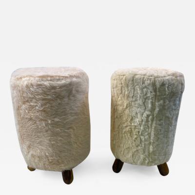 Jean Roy re MODERNIST STOOLS IN THE MANNER OF JEAN ROYERE